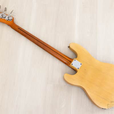 1953 Fender Precision Bass Vintage Blackguard Telecaster Bass Butterscotch w/ Case image 14