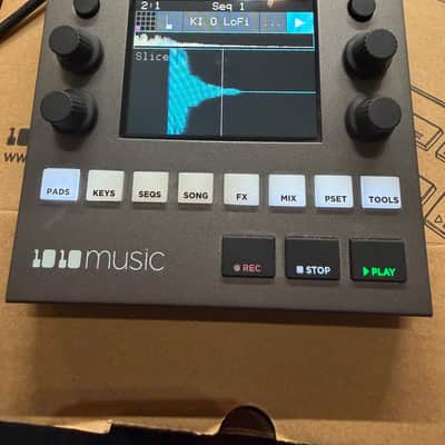 1010 Music Blackbox Desktop Compact Sampling Studio 2016 - Present - Black image 7