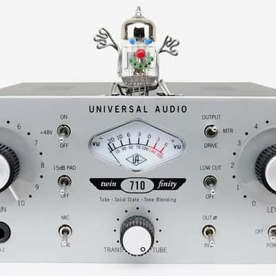 Universal Audio Twin Finity 710 Tube  Mic Preamp +Top Zustand + 1,5J Garantie image 2