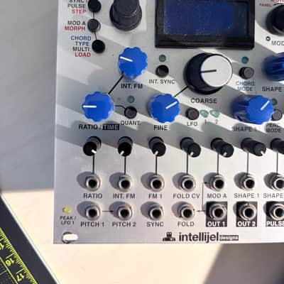Intellijel Cylonix Shapeshifter Dual Wavetable VCO Eurorack Synth Module 2015 - Present - Silver image 4