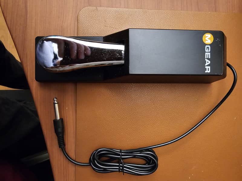 M Gear Sustain Pedal 2020 - Chrome image 1