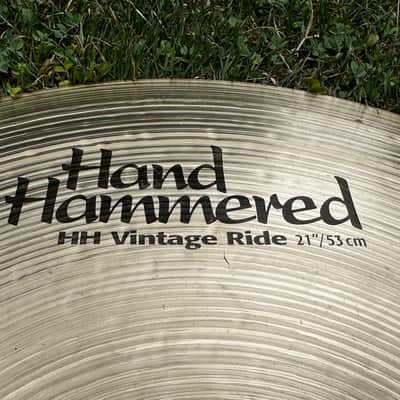 Sabian 21" HH Hand Hammered Vintage Ride Cymbal - NICE! image 2