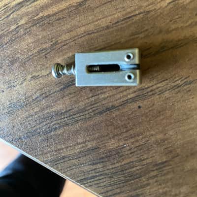 Graph Tech PS-8000-F0 String Saver Originals 2-3/16" Strat / Tele-Style Saddles - 6-String 2010s - stainless steel image 3