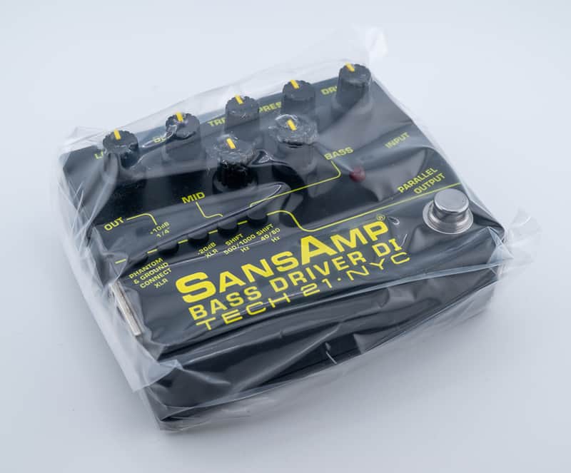 Tech 21 Sansamp Bass Driver D.I. V2 2016 - Present - Black image 1