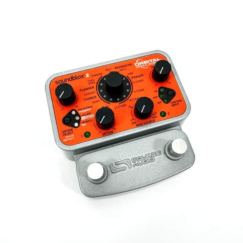 Source Audio Soundblox 2 Orbital Modulator 2010s - Orange image 1