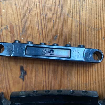 Epiphone Gothic SG Guitar Bridge & Tailpiece 2000s Korea Black B-2 image 5