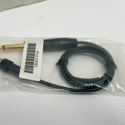 Brand New Shure WA305 Gold-plated Neutrik 1/4" Straight TS to TA4F Cable 3' Premium threaded locking Instrument Guitar Cable 95A20085 for Glx-d GLXD GLXD1 AD1 ADX1 bodypack ULX-D QLX-D Transmitters Wireless System Line 6 G50 G55 G90 Relay AKG image 6
