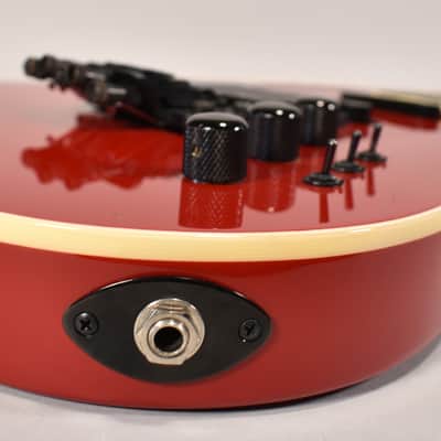 1987 Jackson USA Custom Neck-Thru Telly Style Red Vintage Electric Guitar w/OHSC image 4