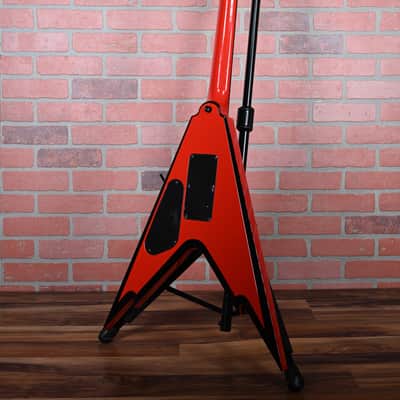 Dean USA Dime Razorback V Red with Black Bevels 2007 w/OHSC image 8