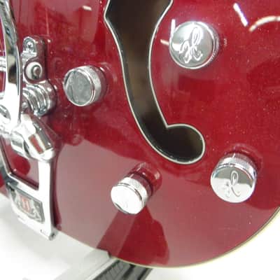 Hagstrom Tremar Viking Deluxe 2023 - Cherry Red image 3