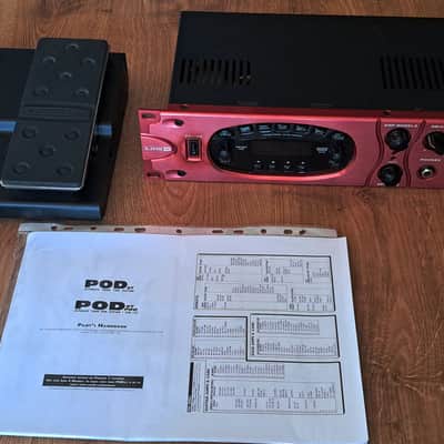 Line 6 POD xt Pro Rackmount Multi-Effect and Amp Modeler + FBV MKII image 1