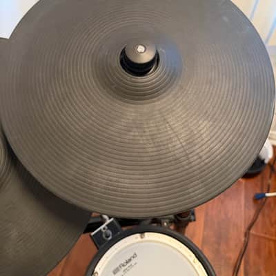 Roland TD-17KVX V-Drum Kit with Mesh Pads 2010s - Black image 10