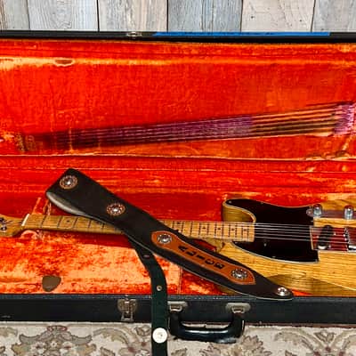 1956 Fender Telecaster, Natural Owned by Alice Stuart, History Piece, It's Been Moded & Refinished but It is very, very Kool image 23
