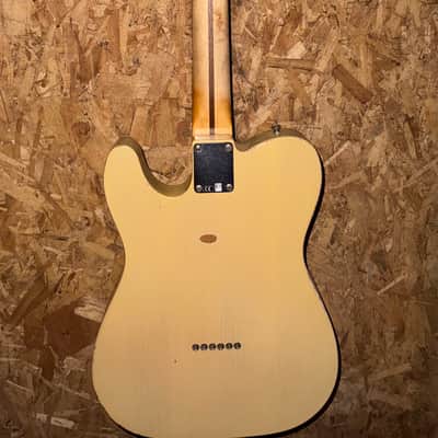 2021 Fender 75th Vintera Road Worn ’50s Telecaster Maple Fingerboard Vintage Blonde image 3