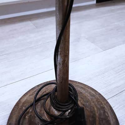 Vintage RARE 1950's Snyder microphone floor stand cast iron Shure Electro Voice Atlas MS10C # 2 image 13