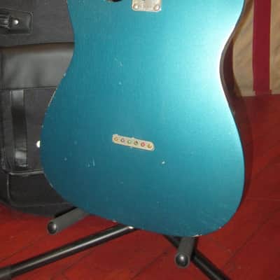 ~2021 Fano Oltere TC6 Ocean Turquoise w/ TV Jones pickups and Original Case image 5