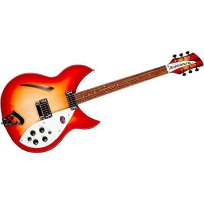 Rickenbacker 330 Thinline Semi-Hollow Electric Guitar - Fireglo image 2