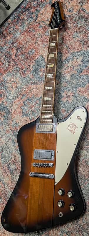 ギター Gibson firebird Vintage Sunburs Firebird - Vintage Sunburst – Dave's Guitar Shop
