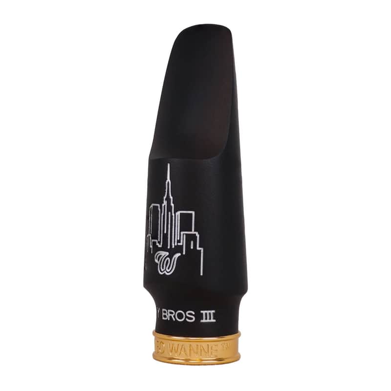 Theo Wanne NY Bros III Hard Rubber 6 Alto Saxophone Mouthpiece image 1