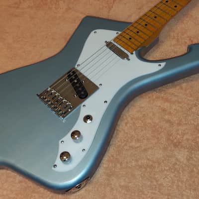 Custom Built  ICE-T Iceman + Telecaster Pontiac Blue image 4
