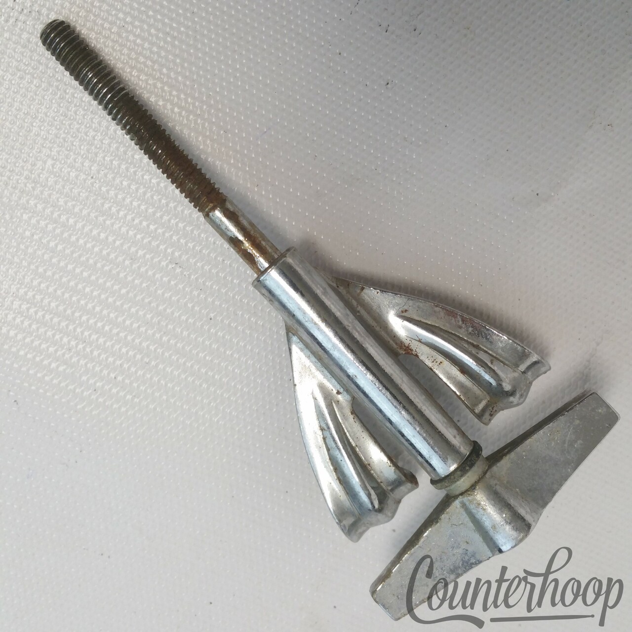 Ludwig Bass Drum Tension T-Rod+Claw Standard Chrome Vintage 60s-70s Tensioner* — main photograph