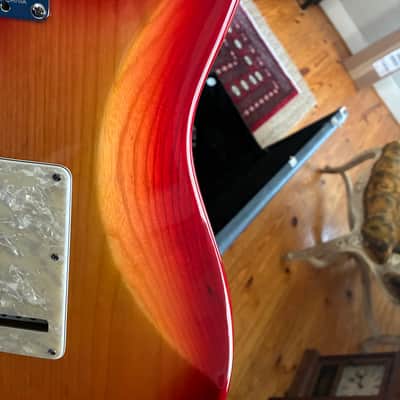 NOS 2006 Fender Stratocaster American Deluxe Ash 60th Anniversary image 22