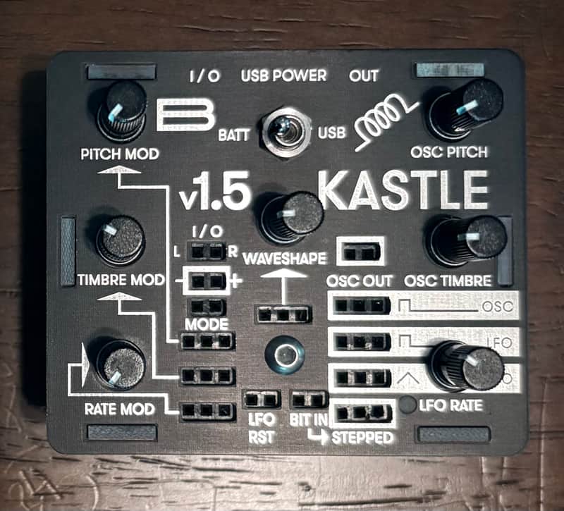 BASTL Instruments Kastle V1.5 Mini Modular Synthesizer with Patch Wires & OG Box image 1