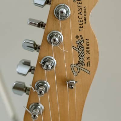 Fender American Standard Telecaster with Maple Fretboard 1999 - 2000 - White Blonde image 19