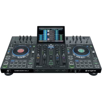 Denon Prime 4 - Standalone 4-Deck DJ System with 10" Touchscreen image 2