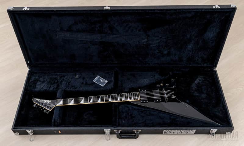 2006 Jackson Stars Randy Rhoads RR-J2BE Flying V Black w/ EMG | Reverb
