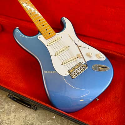 MIJ Fender Stratocaster ST-57 2014 - OLP old lake placid blue original Japan image 2