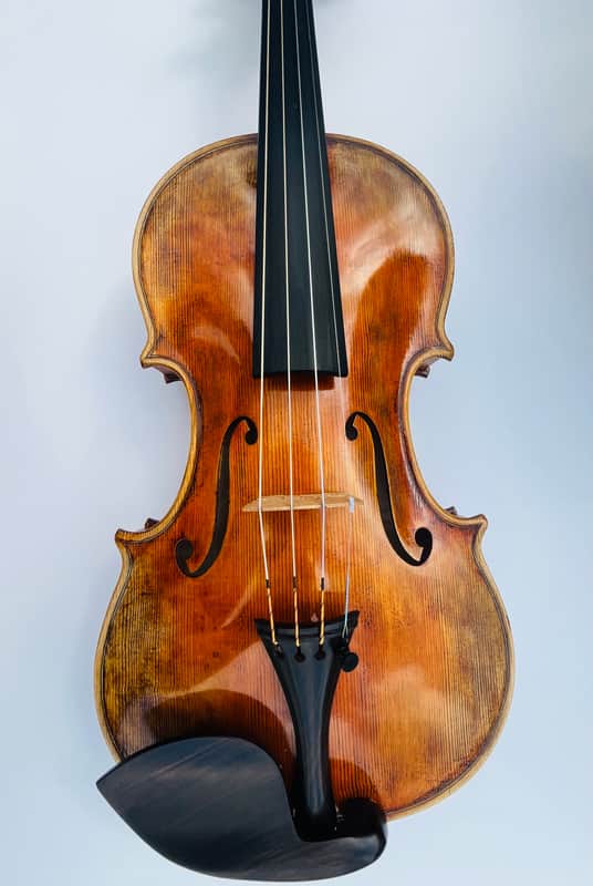 Fine Italian labeled Violin Stefano Scarampella di Brecia Fece In Mantova 1855 image 1