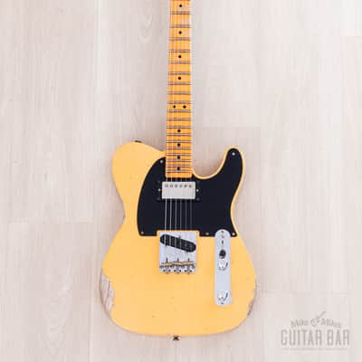 Fender Custom Shop Limited '51 Telecaster HS Blackguard Relic w/ Humbucker, Faded Butterscotch image 2