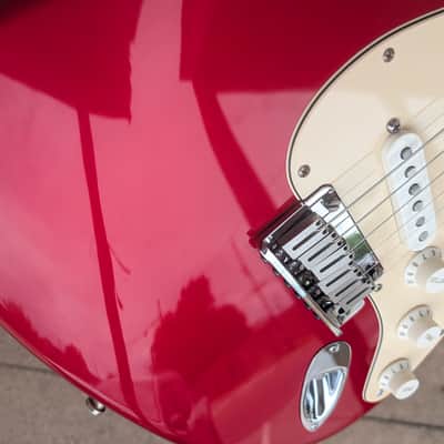Fender Stratocaster 50th anniversary 2004 - Chrome Red image 11