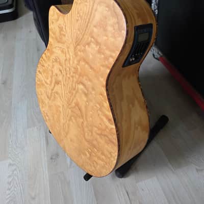 Dean Exotica Acoustic Wlectric Guitar Quilted Ash Quilt Top Active Pre-Amp with XLR Output image 14