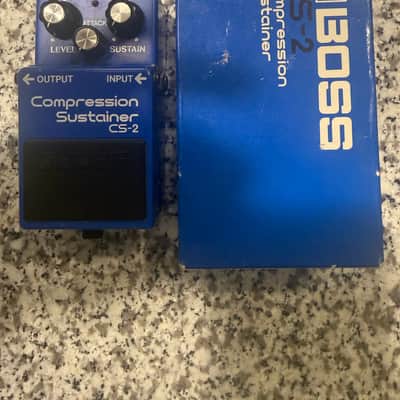 ギター Boss CS-2 Compression Sustainer Boss CS-2 Compression Sustainer - Pedal on ModularGrid