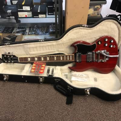 Used 2013 Gibson SG Cherry Red With B5 Bigsby image 11