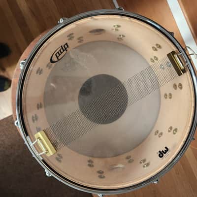 Orange county drums and percussion limited edition maple hybrid snare - Deluxe halo flake image 4