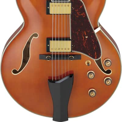 Ibanez AF95-DA Artcore Expressionist AF Hollowbody Guitar 6-String - Dark Amber image 12