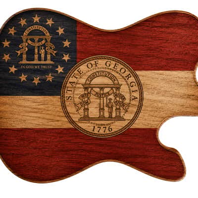 Weymann® "GEORGIA" - USA Made - Solid Body Electric Guitar image 4