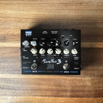 EBS MicroBass 3 Dual-Channel Bass Preamp/DI image 1