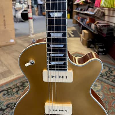 Eastman SB54/TV Limited Edition, Vintage Gold Top W/ Free Shipping & Hard Case image 5