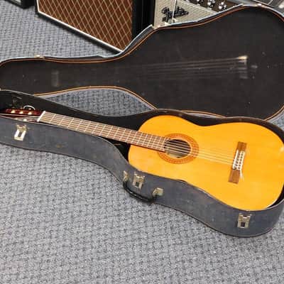 Vintage 1980 Hohner HG14 Classical Guitar w/ Case! Made In Korea! VERY NICE!!!!! image 1