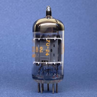 Amperex 12AU7 ECC82 • 1970 • 100% BALANCED Gm & mA tube • Strong NOS • Orange Globe • Philips, Heerlen ΔOB2 • Amplitrex AT-1000 Digitally Tested • Quite Very Low Noise • A-11 image 4