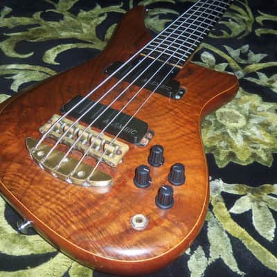 Alembic Epic 5 String Bass 1994 Natural image 1