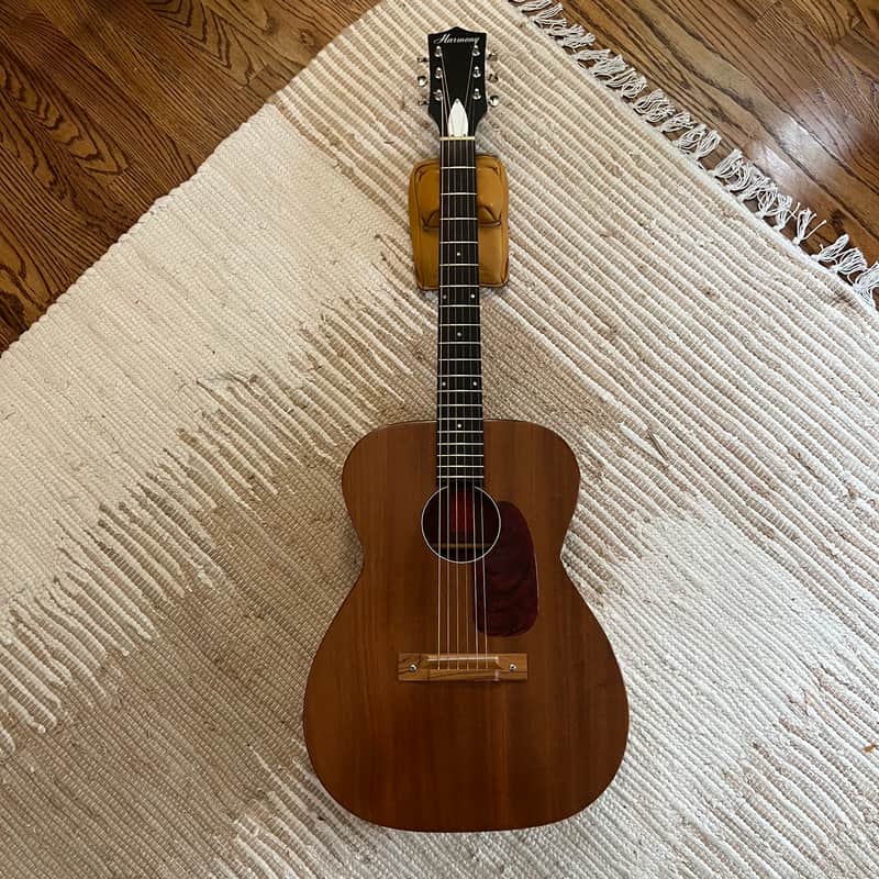 1960s Harmony Acoustic Mahogany image 1