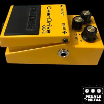 Boss OD-3 OverDrive (Silver Label) 1997 - Present - Yellow - X18553 image 5