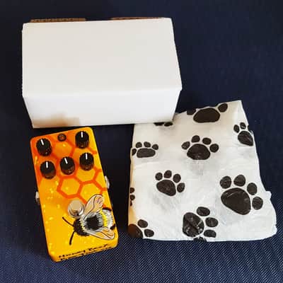 Bearfoot FX Honey Bee X Overdrive Pedal - Hand Painted image 1