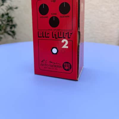 Electro-Harmonix / JHS Nano Big Muff 2 Dual Op-Amp Fuzz 2025 - Present - Red image 1