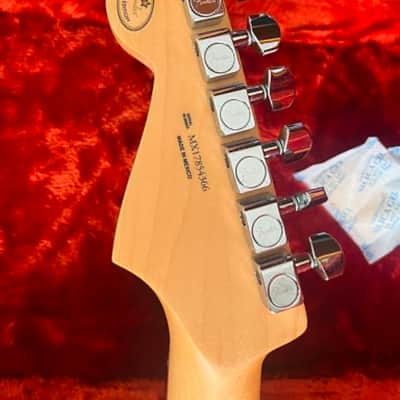 Fender Special Edition Noir Stratocaster HSS with Matching Headstock, Pau Ferro Fretboard 2017 - Satin Black - With Deluxe Tweed Case image 5